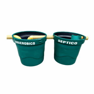 Tanque filtro anaeróbico cónico