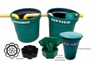 Tanque séptico cónico