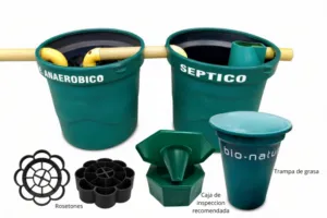 Tanque séptico cónico