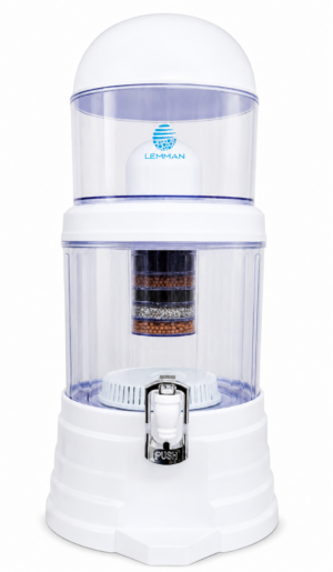 Filtro para agua Bio‑Natura traslúcido – 14 L